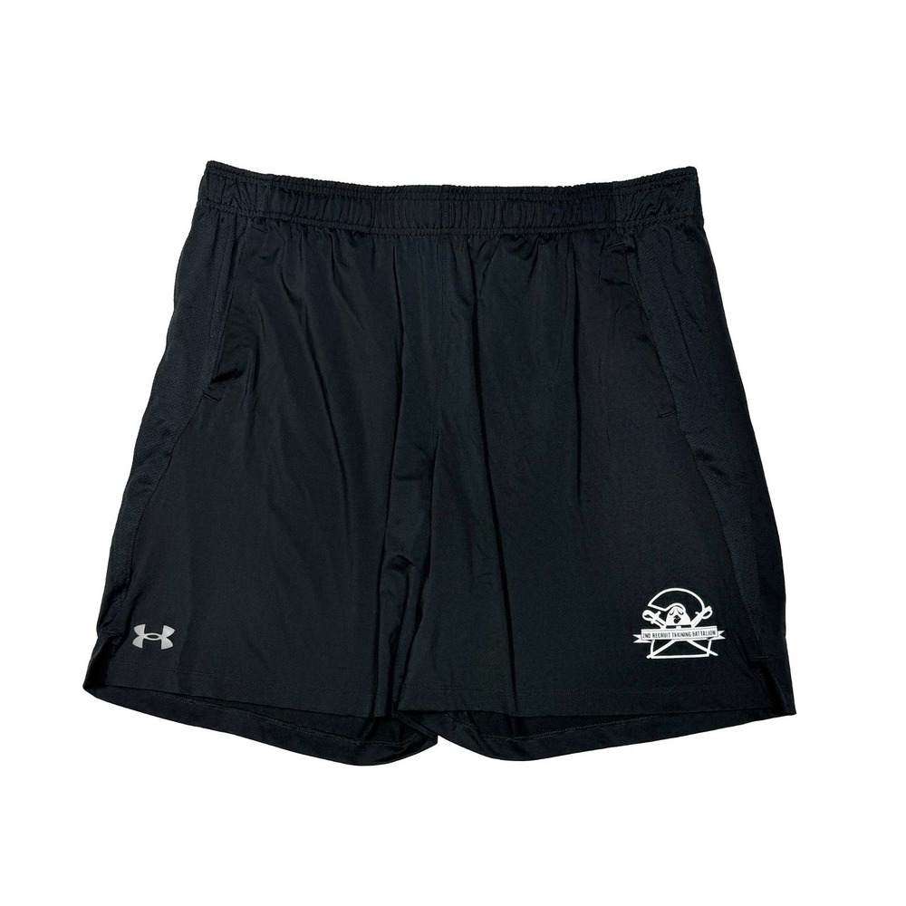 Under Armour Men's 2XL Black Shorts 2nd Recruit Training Battalion Marines